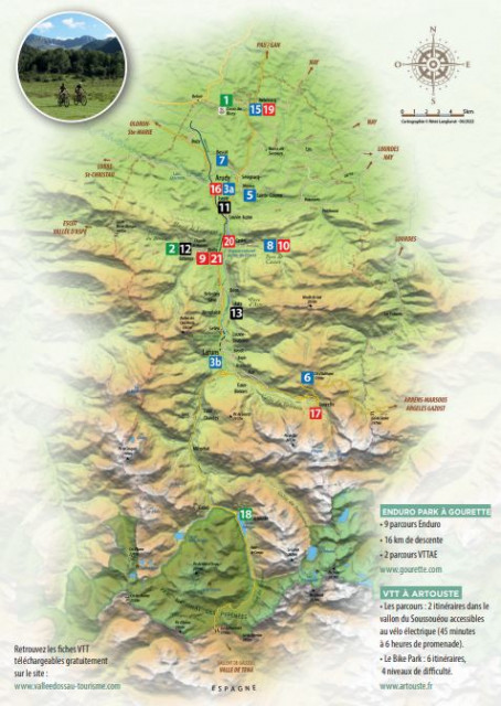 Carte VTT