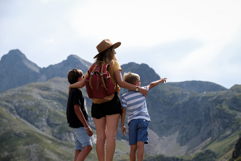 Avec des enfants