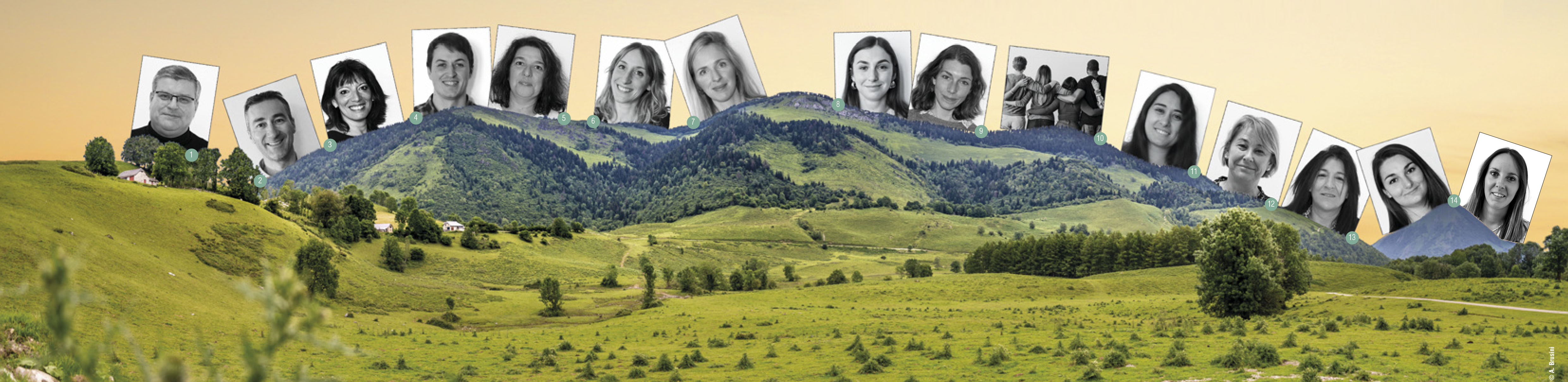 Team at the Ossau Valley Tourist Office