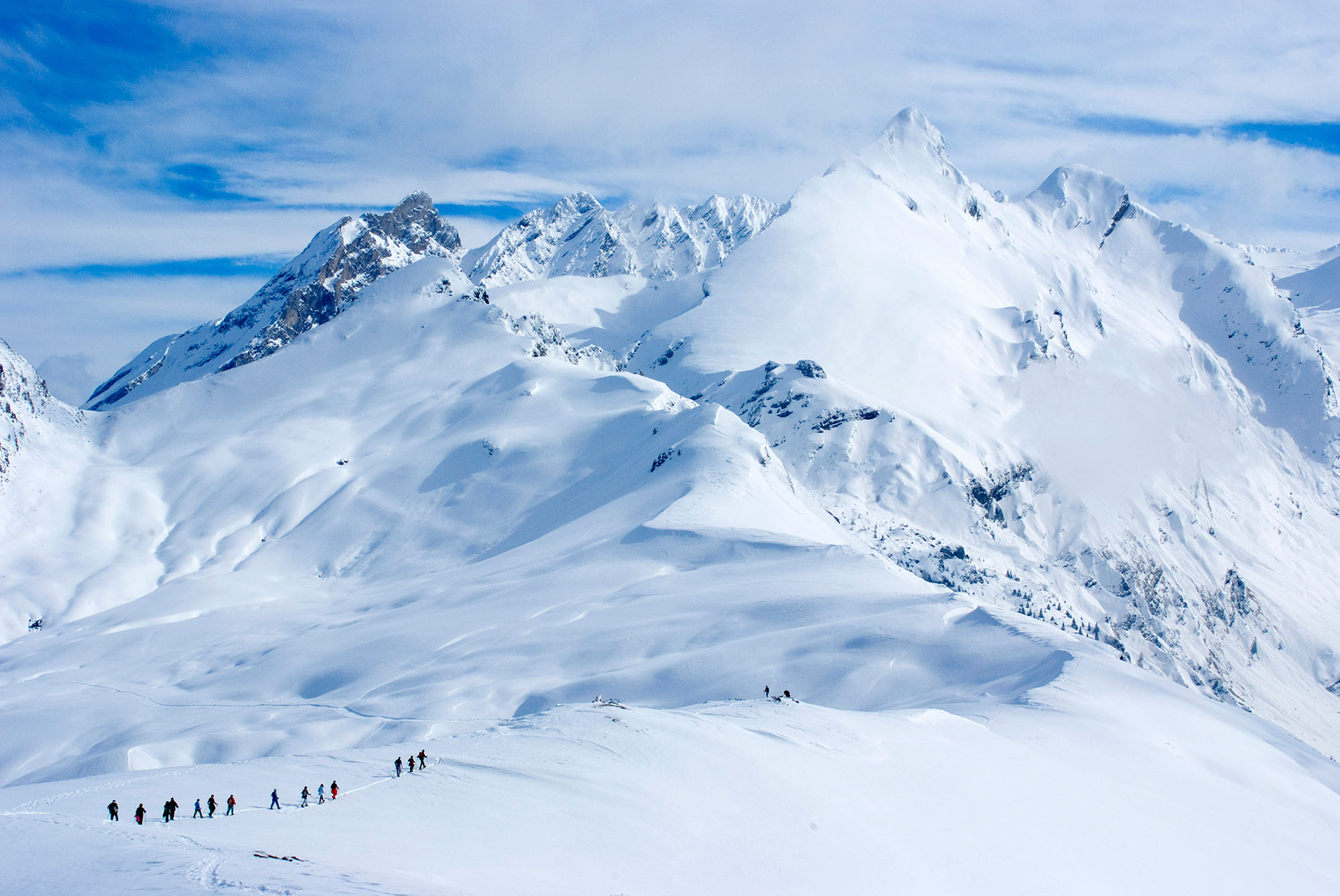 The Aubisque on snowshoes  - &copy; Etienne Follet