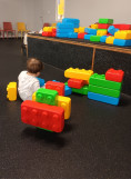 Vue intérieure du parc Olo'Kids Oloron