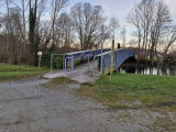 passerelle bleue - Louvie Juzon - passerelle 1