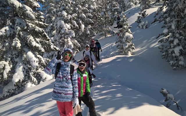Raquettes à neige avec CAMINAM