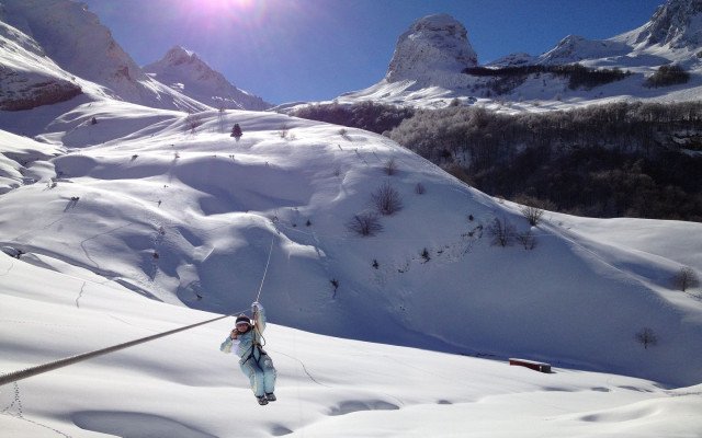 Grande-tyrolienne-de-gourette-le-retour 1440