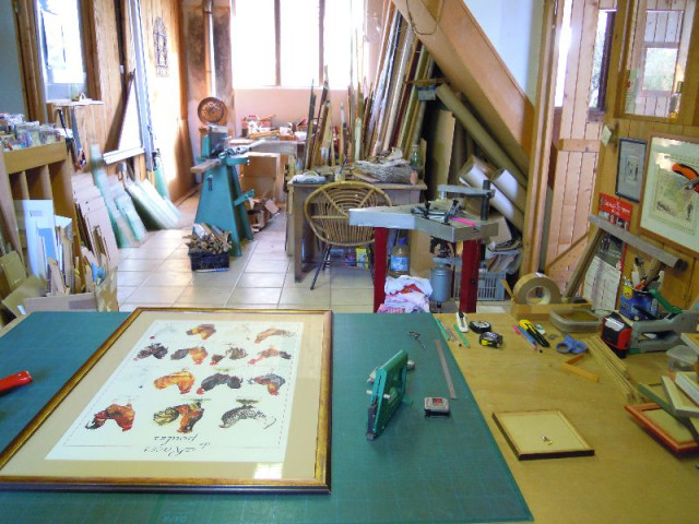 Photo atelier encadrement 3