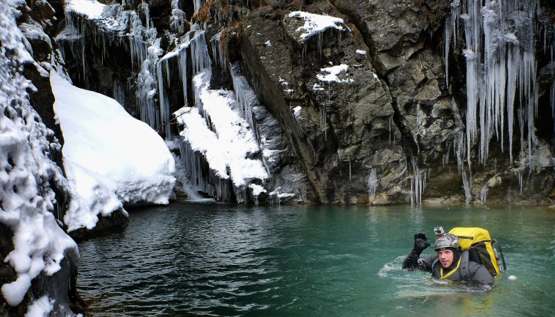 Kathaayatraa canyonning photo Canyon hiver