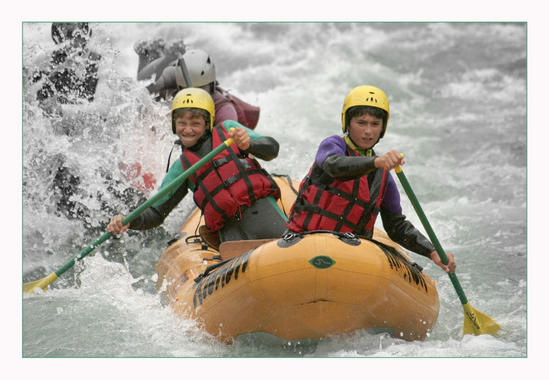 Traqueurs de vagues photo canoe