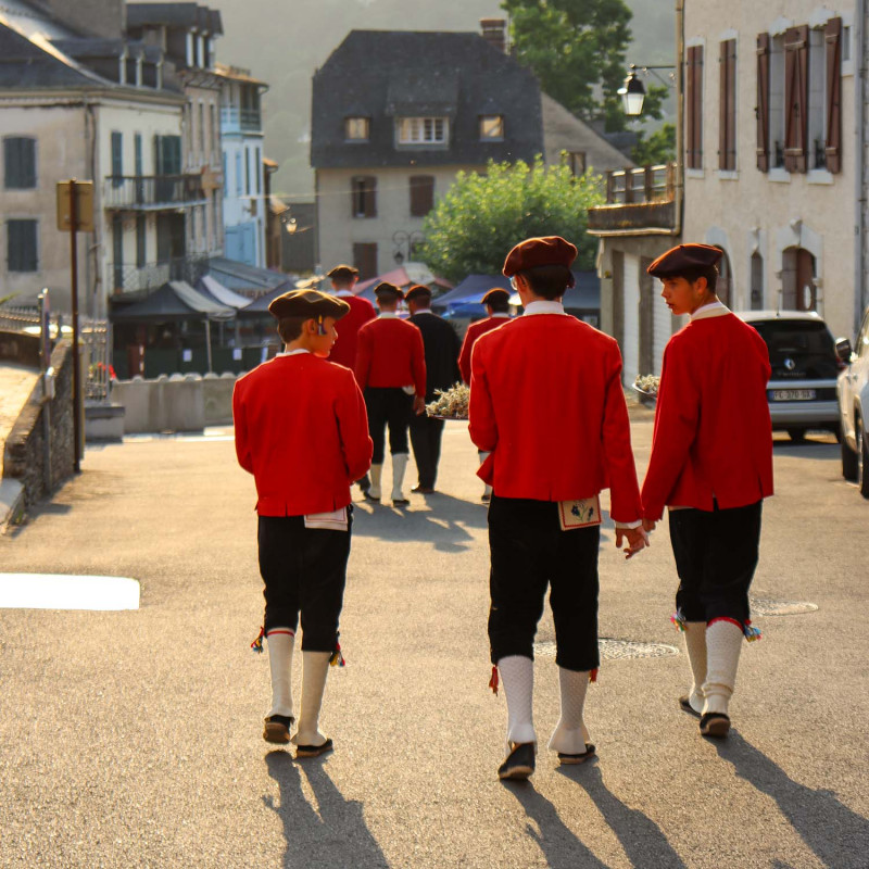 Costumes des fêtes traditionnelles de Laruns 