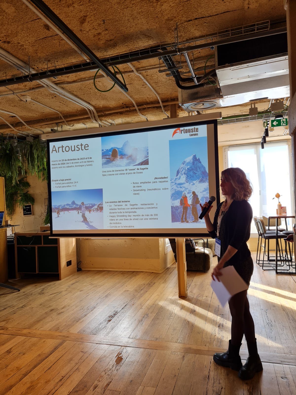 Présentation conférence de presse - Montagnes Francaises à Madrid