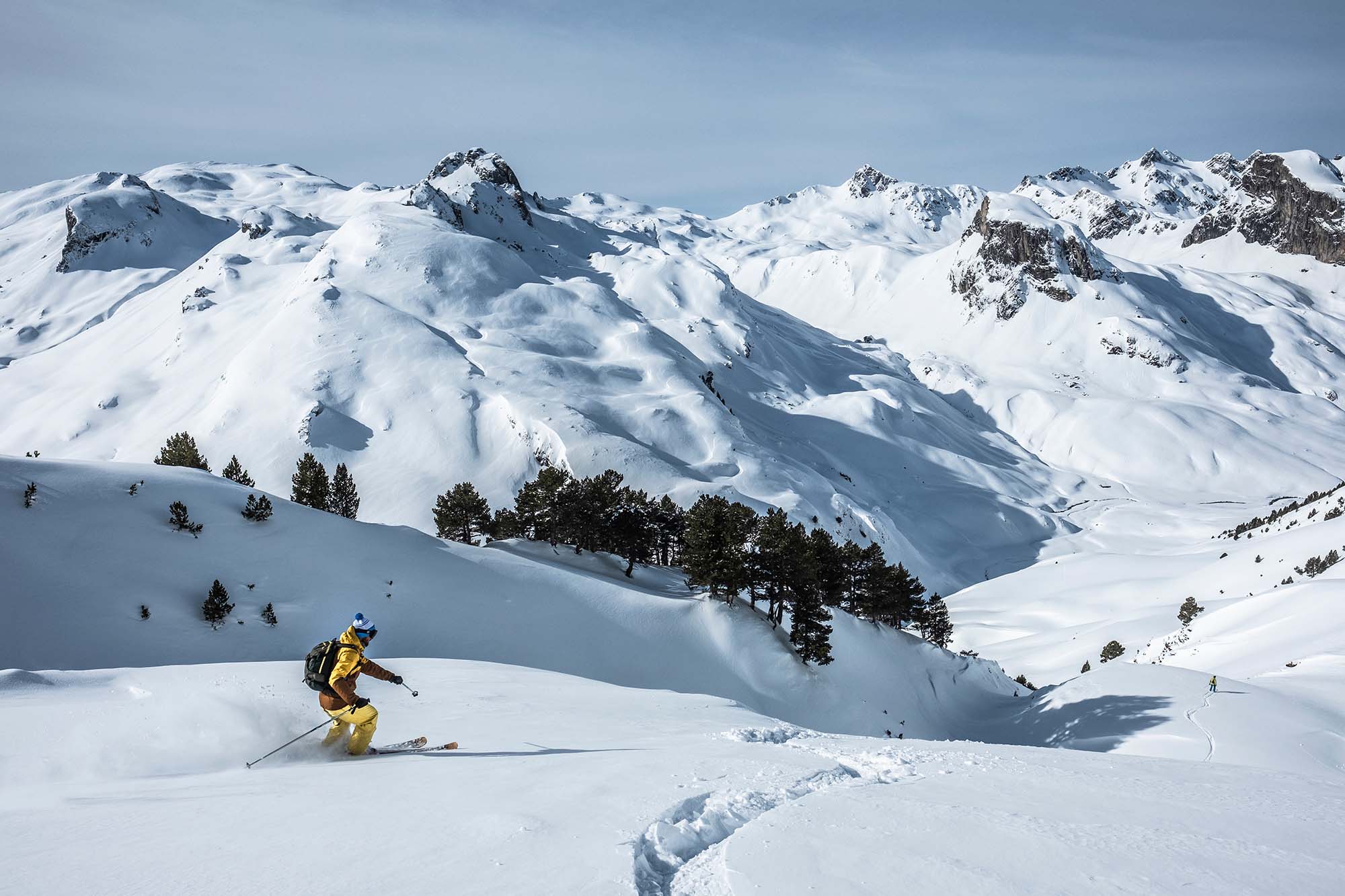 Ski de randonnée Anéou  - &copy; Adrien Basse-Cathalinat - Pays-de-Béarn