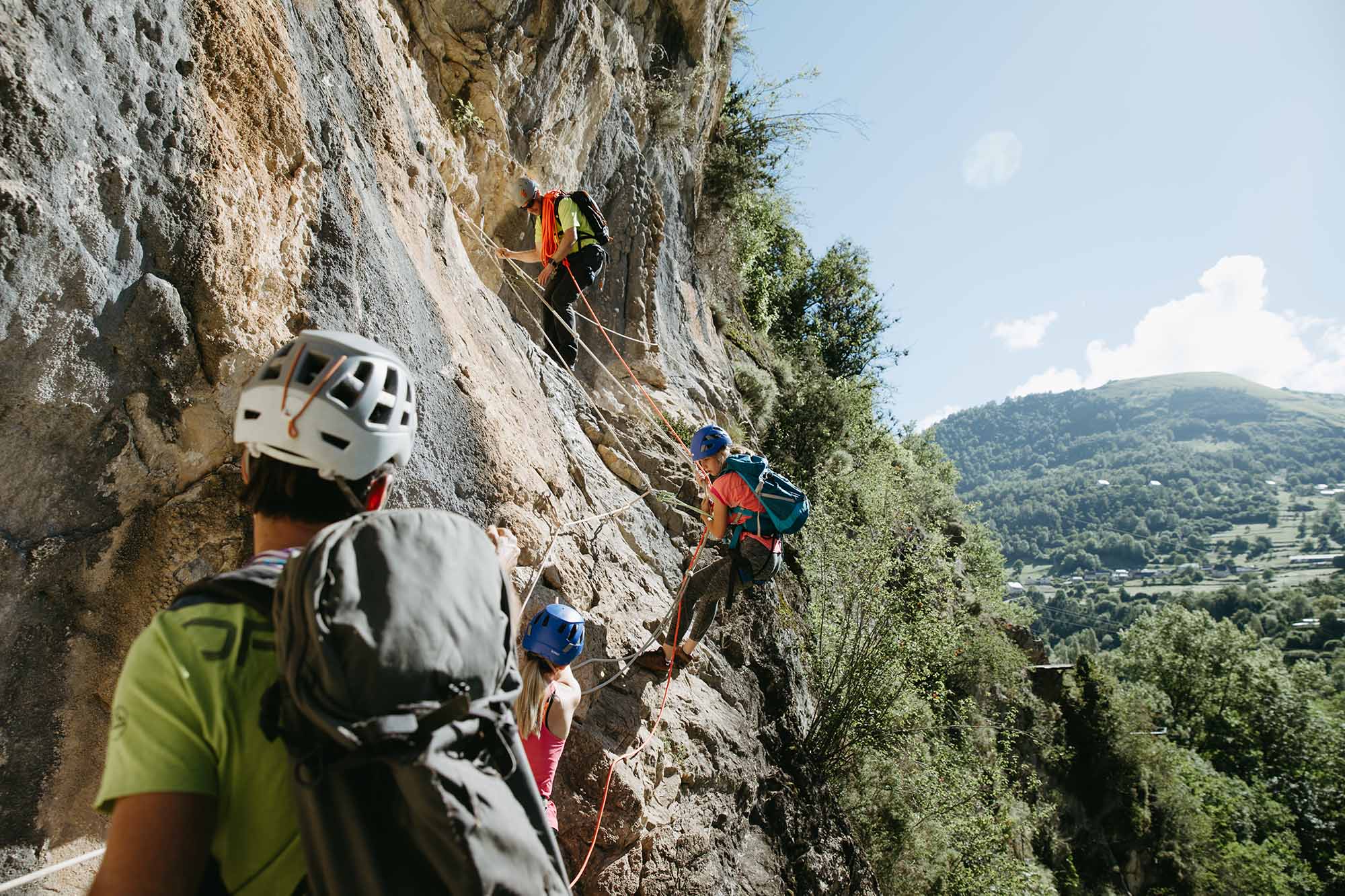 Via-cordata in Ossau - &copy; Florian Monot