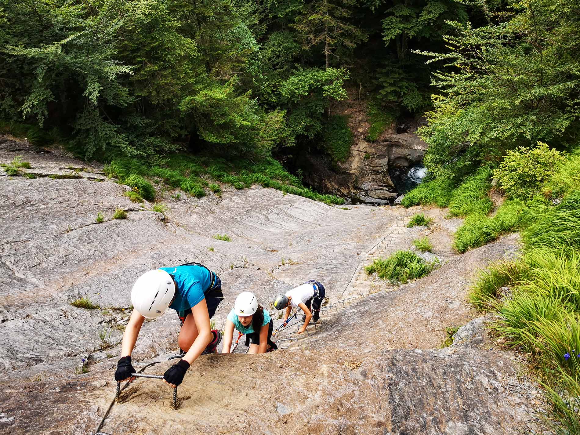 Siala via ferrata - &copy; C. Bador