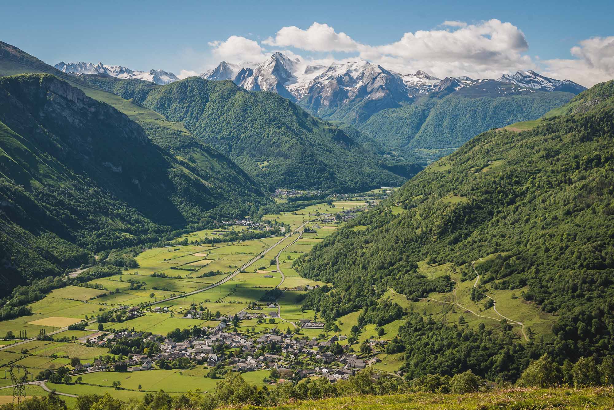 Vue de la Vallée d'Ossau  - &copy; Sylvain Gardères