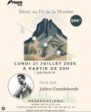 Diner au fil de la montée