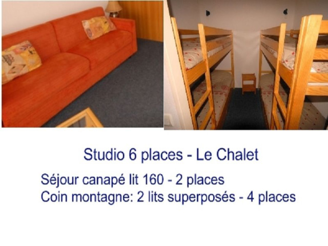 AGENCE BARROSO - LE CHALET 16 COUCHAGE