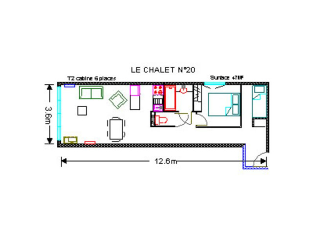 AGENCE BARROSO - LE CHALET 20 PLAN