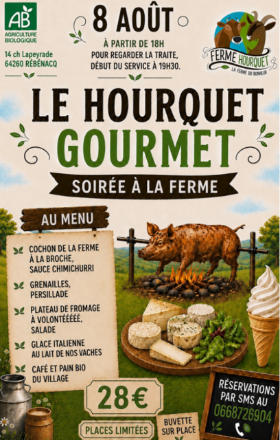 Repas à la ferme