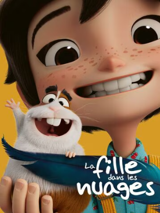 La fille dans les nuages