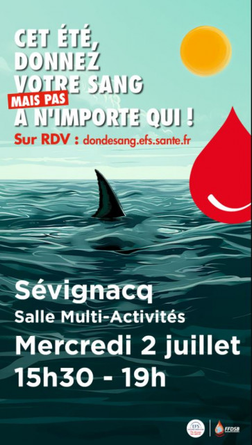 Don de sang Sevignacq