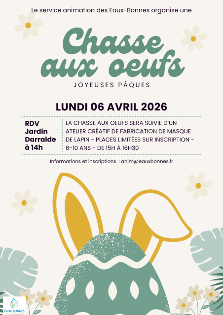 Le service animation des Eaux-Bonnes organise une - 1