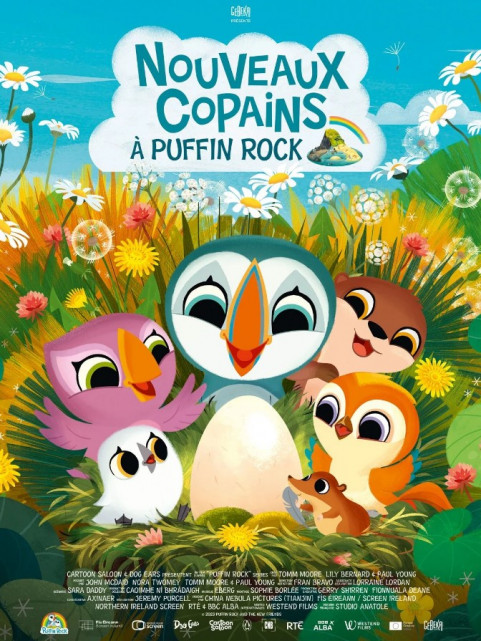 Nouveaux copains à Puffin Rock Nouveaux copains à Puffin Rock