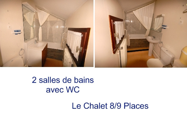 Salles de bains chalet 5