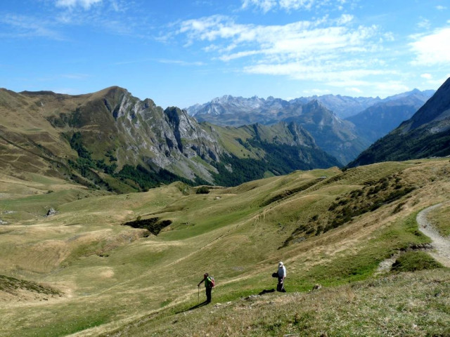 Vers le col d'Iseye