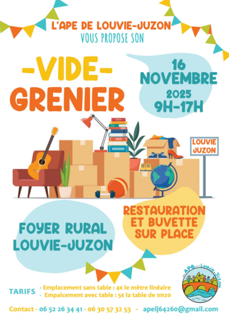 Vide Grenier Louvie Vide Grenier Louvie