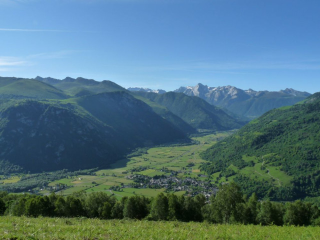 Vue de la vallée depuis le sentier