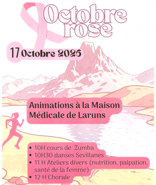 octobre rose laruns 2026