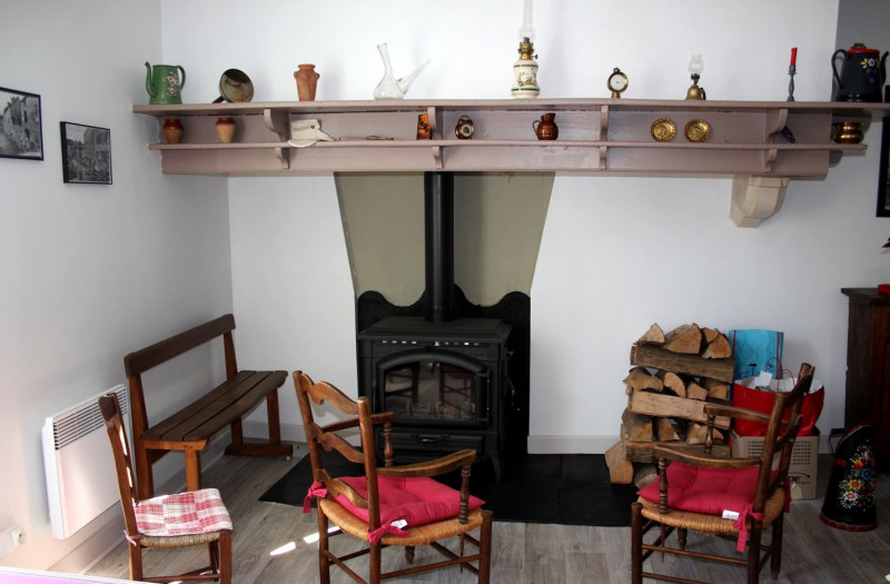 Coin douillet avec poêle