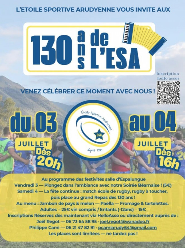 130 ans de L'ESA
