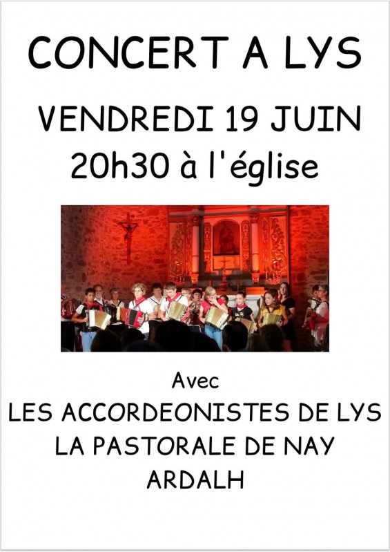 Concert Lys - © ©Mairie Lys Concert Lys
