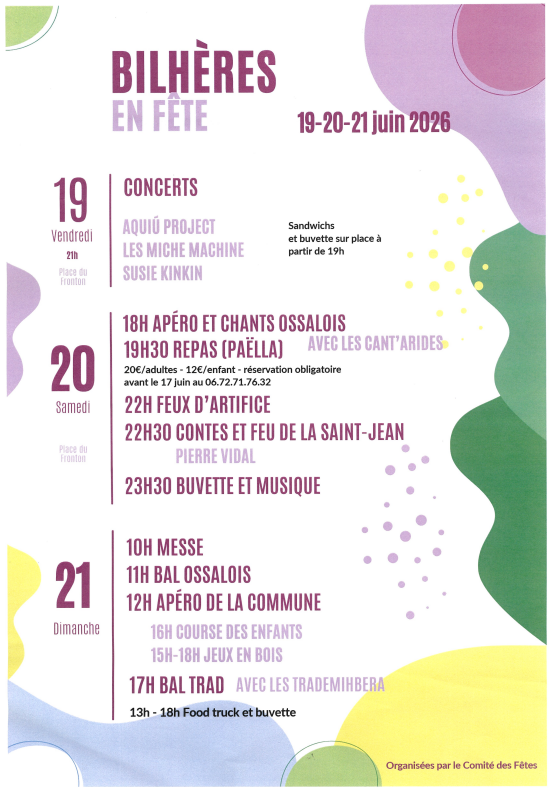 Fetes de bilhères