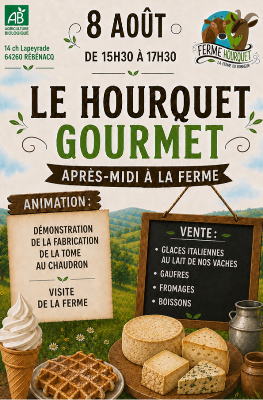 Après-midi à la ferme