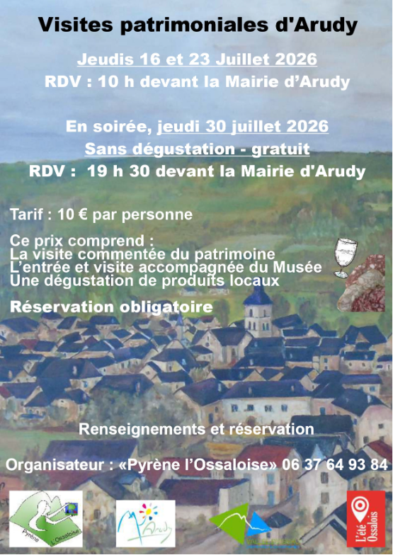 Visite village Arudy