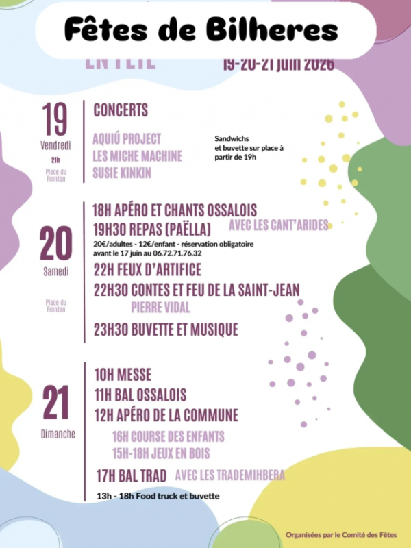 Fetes de Bilhères 1