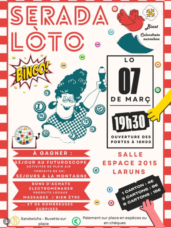 Loto calendreta