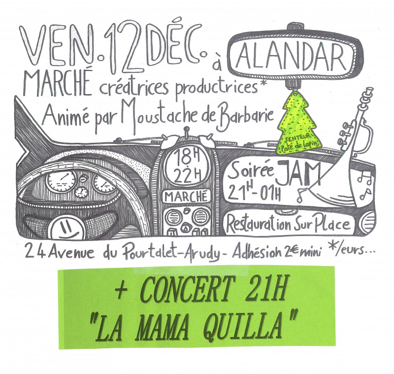 MarchéNoelalandar