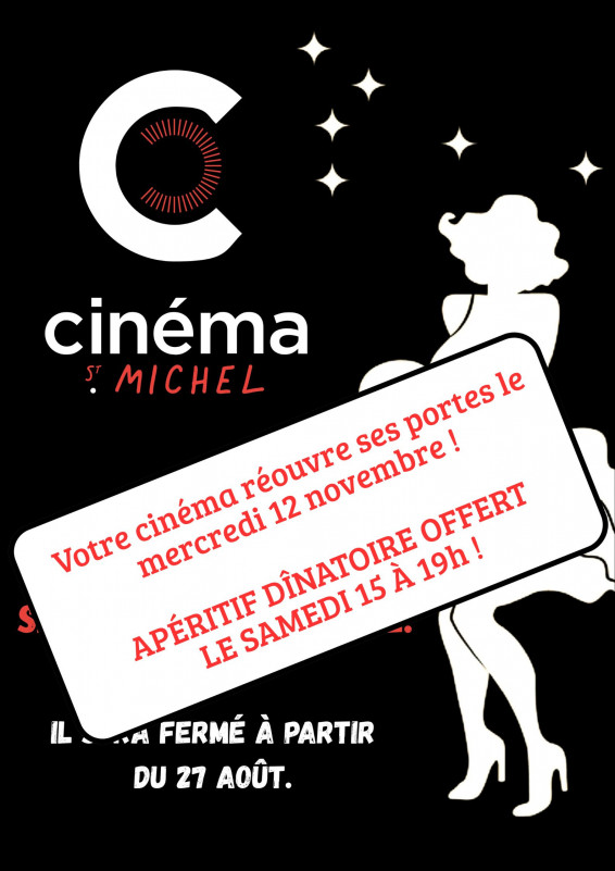 Affiche réouverture cinéma