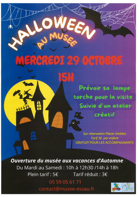 Animation Halloween au musée