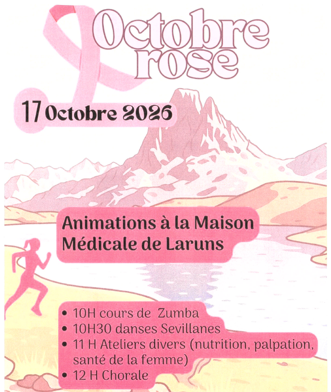 octobre rose laruns 2026